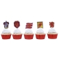 Preview: Cupcake Topper - Gryffindor House